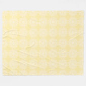 羊皮紙マンダラ フリースブランケット (正面(横))