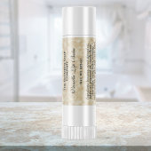 羊皮紙紙スタイルリップクリーム管ラベル スクエアシール