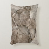 羊皮 アクセントクッション (正面(垂直))