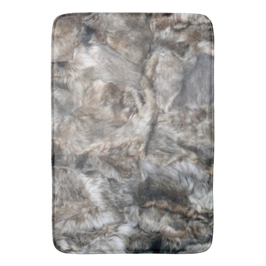 羊皮 バスマット (正面縦)