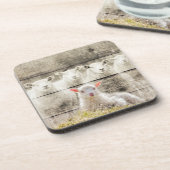 羊素朴ベビーラムバーラップ コースター (左側)