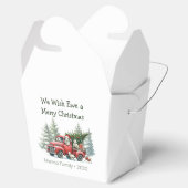 羊素朴ヴィンテージ赤トラック フェイバーボックス (オープン)