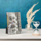 羊群ベビーラム フォトプラーク (側面)