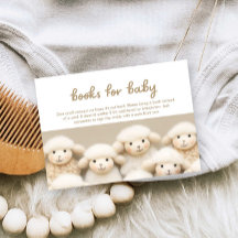 羊舎ベビーシャワーブックリクエスト