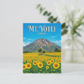 羊蹄山 日本 ポストカード (スタンド正面)