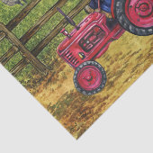 羊農家カントリー格言トラクターランドスケープ 薄葉紙 (詳細)