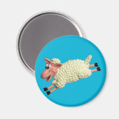 羊間抜け マグネット (正面/裏面)