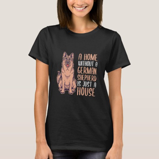羊飼いがいない家は家だ Tシャツ (正面)