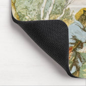 羊飼いとしてオオカミ マウスパッド (コーナー)