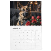 羊飼いとドベルマン2024 カレンダー (2月 2027)