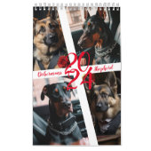 羊飼いとドベルマン2024 カレンダー (カバー)