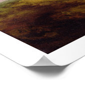 羊飼いと彼の群れを持つ沿岸の風景, c ポスター (角)