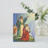 羊飼いと星 ポストカード (スタンド正面)