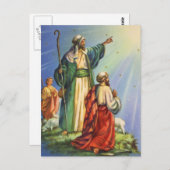 羊飼いと星 ポストカード (正面/裏面)