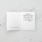 羊飼いに カード (内部)