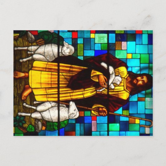 羊飼いのキリスト ポストカード (正面)