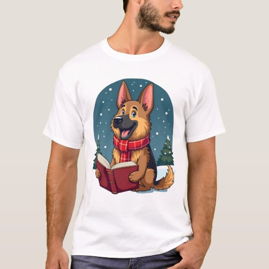 羊飼いのクリスマスキャロルの夜 Tシャツ (正面)