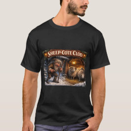 羊飼いのクロッド アイスランドのユールラッド ポストカード Tシャツ