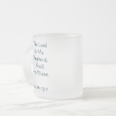 羊飼いのデイヴィッドのマグ フロストグラスマグカップ (正面左)