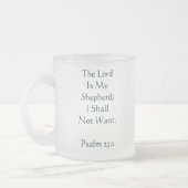 羊飼いのデイヴィッドのマグ フロストグラスマグカップ (左)