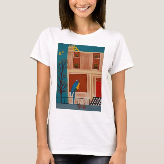 羊飼いのブッシュ2007年からのオウム Tシャツ (正面)