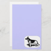 羊飼いのプロフィール 便箋 (正面/裏面)