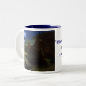 羊飼いのマグへの告知 ツートーンマグカップ (正面左)