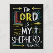 羊飼いの光に導かれる ポストカード (正面)
