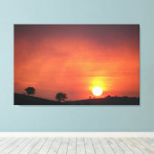 羊飼いの喜び キャンバスプリント (インサイチュ (ウッドフロア))