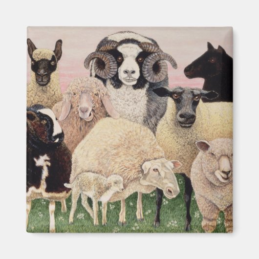 羊飼いの喜び マグネット (正面)