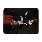 羊飼いの女性としての聖マーガレット マグネット (横)