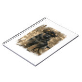 羊飼いの子犬のノート ノートブック (左側)