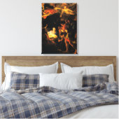 羊飼いの崇拝出生 キャンバスプリント (インサイチュ (寝室))