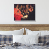 羊飼いの崇拝2 キャンバスプリント (インサイチュ (寝室))