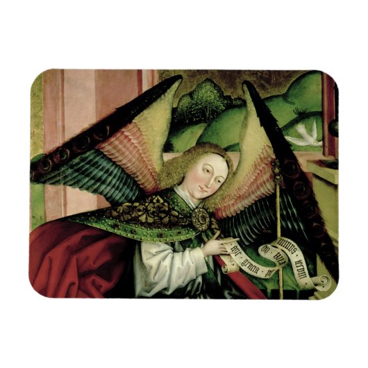 羊飼いの崇拝 – アンジの詳細 マグネット (横)