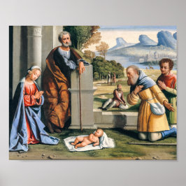 羊飼いの崇拝 – クリスマス・ホリデー ポスター