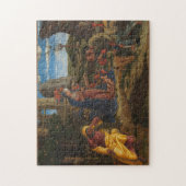 羊飼いの崇拝 ジグソーパズル (縦)