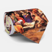 羊飼いの崇拝 – ブロンジノ ネクタイ (ロール)