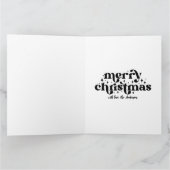 羊飼いの崇拝 – ホントスト – クリスマス カード (内部)