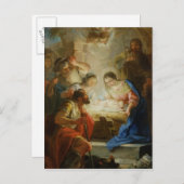 羊飼いの崇拝 ポストカード (正面/裏面)