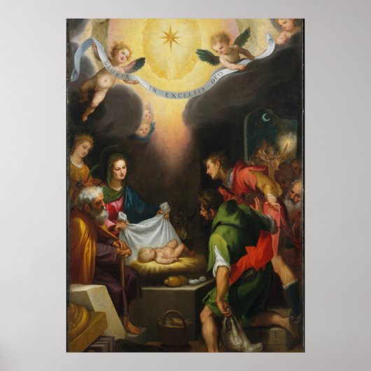 羊飼いの崇拝 – ルドヴィカ・シゴリ ポスター (正面)