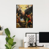 羊飼いの崇拝 – ルドヴィカ・シゴリ ポスター (ホームオフィス)