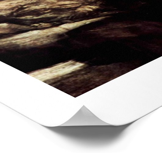 羊飼いの崇拝(夜) ポスター (角)