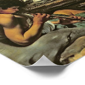 羊飼いの崇拝, 1612 (カンバの油) ポスター (角)