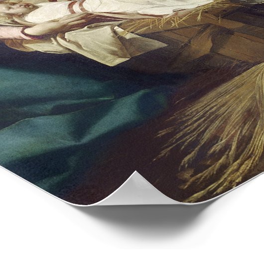 羊飼いの崇拝， 1630 ポスター (角)