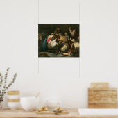 羊飼いの崇拝, c.1650 ポスター (キッチン)