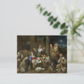 羊飼いの崇拝, c.1659 ポストカード (スタンド正面)