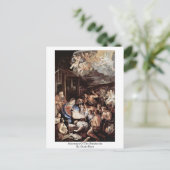 羊飼いの崇拝Guido Reni ポストカード (スタンド正面)