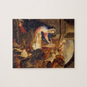 羊飼いの崇敬 ジグソーパズル (横)