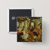 羊飼いの崇敬 缶バッジ (正面&裏面)